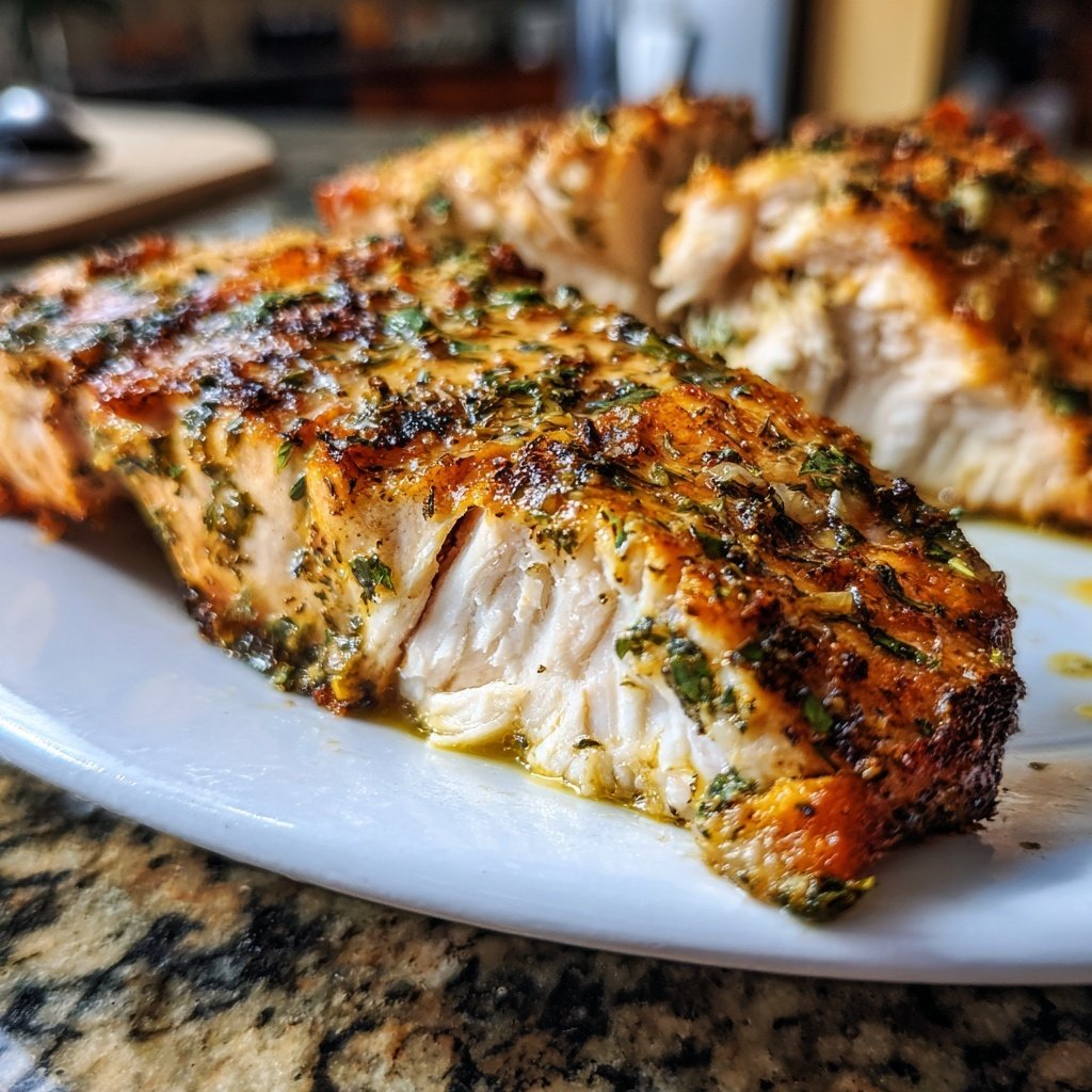 Gesund & Leicht Zitronen-Gegrillter Fisch