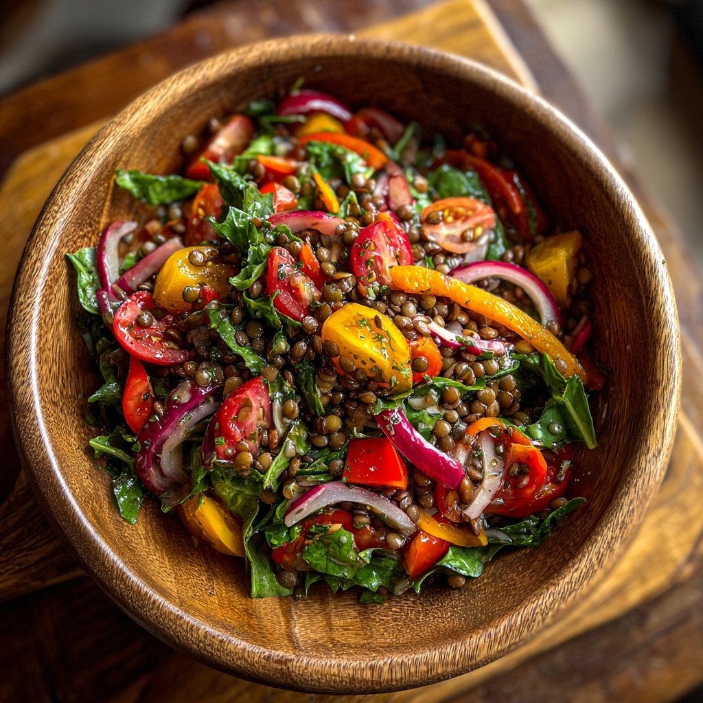 Salat Zum Grillen Mit Linsen