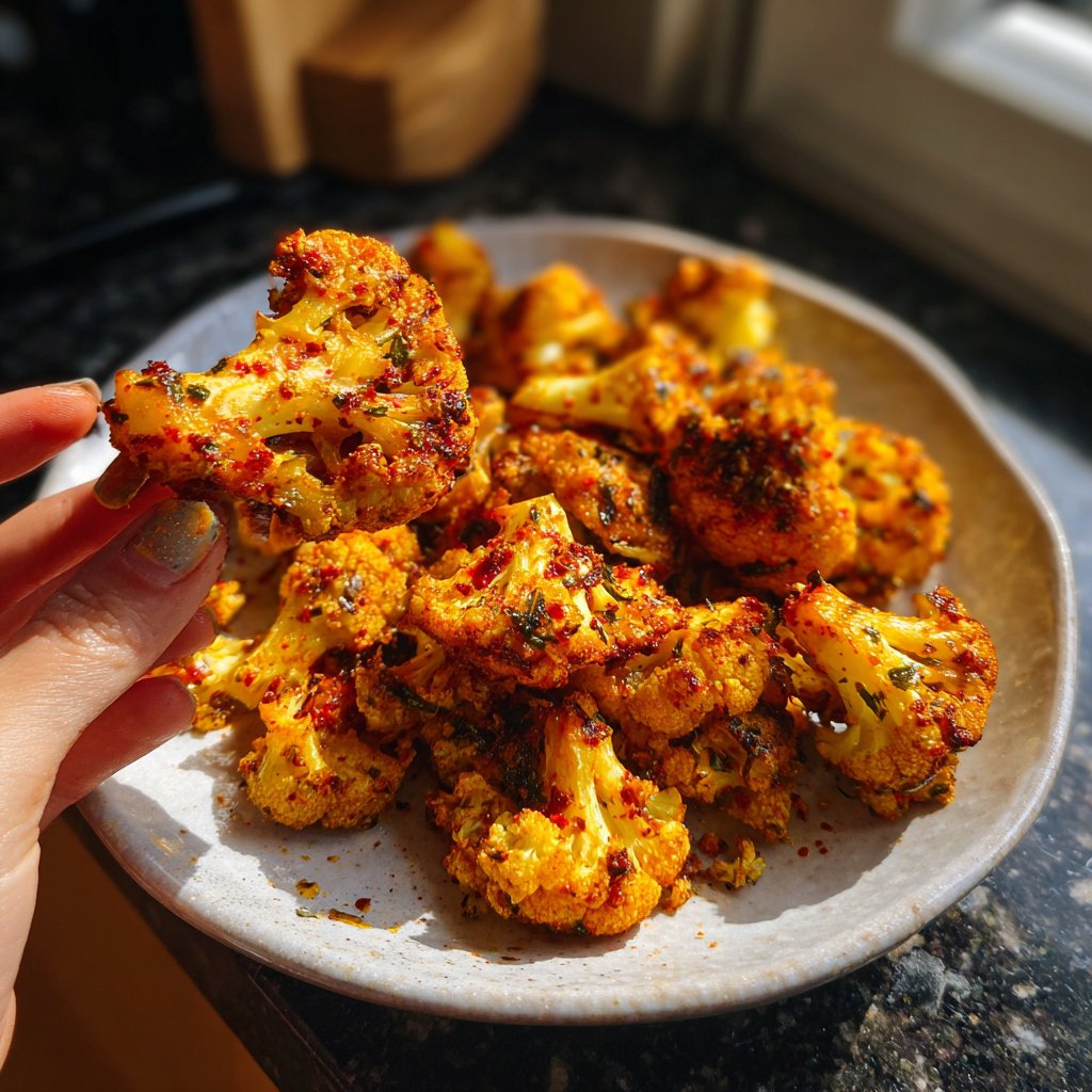 Blumenkohl mit Paprikapulver