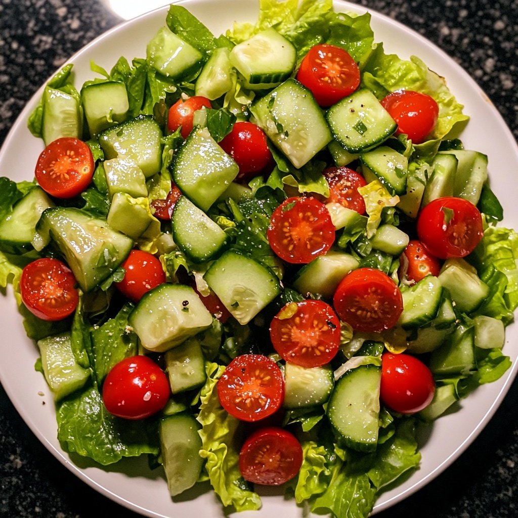 Einfacher Grüner Salat
