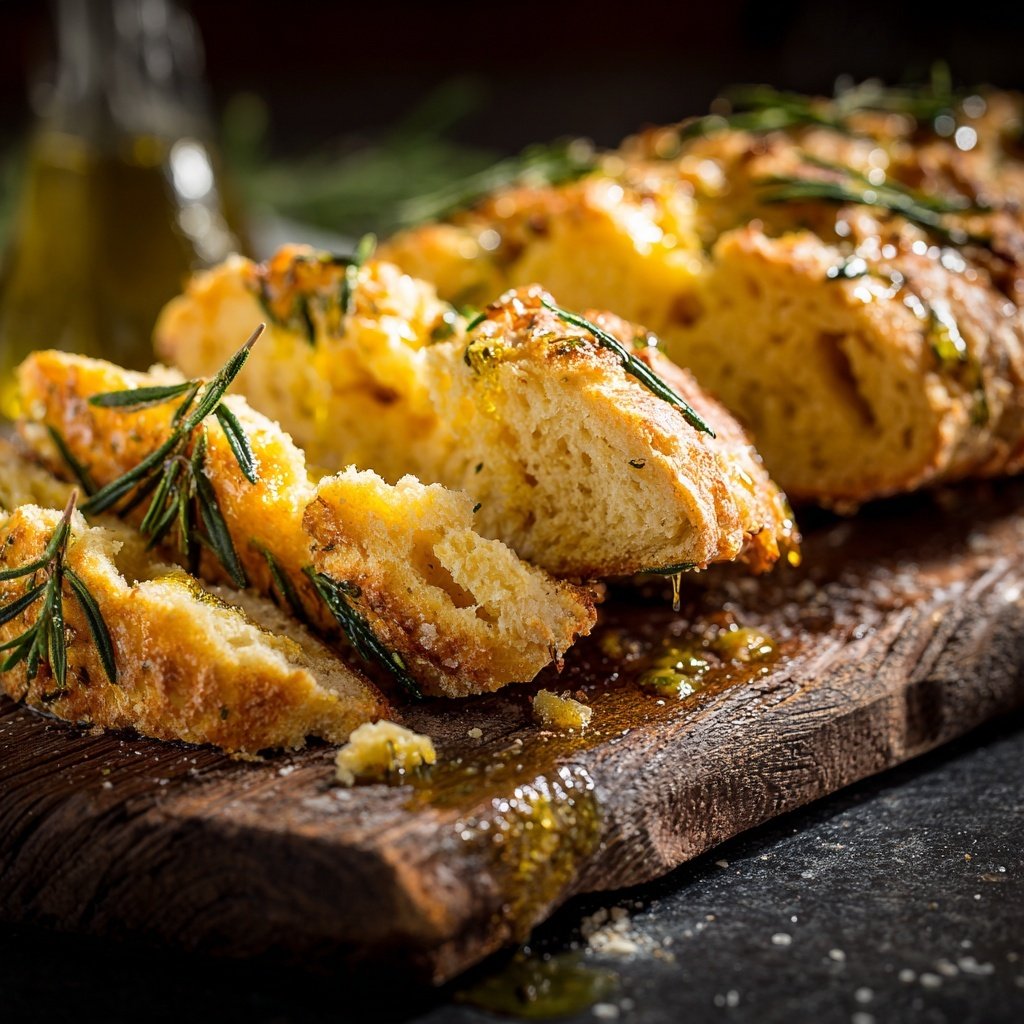 Zupfbrot Mit Olivenöl Und Rosmarin