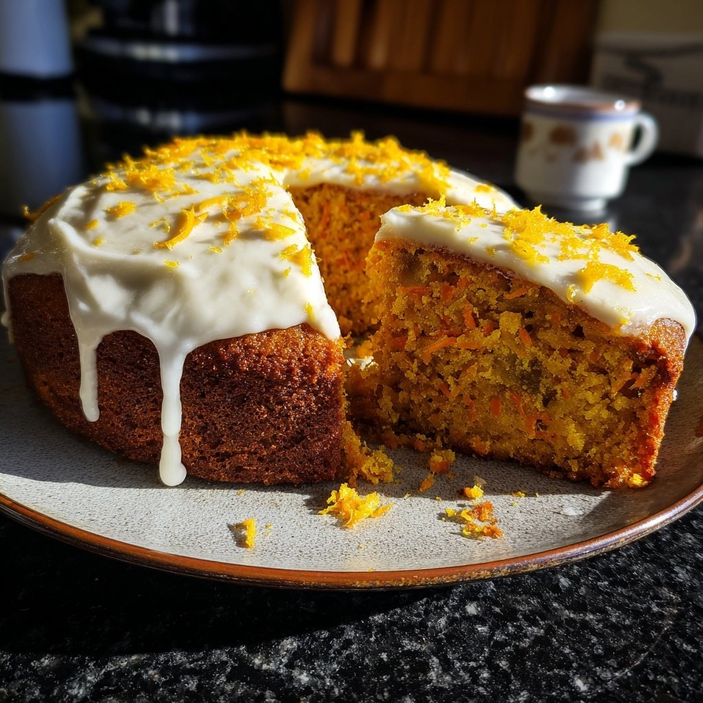 Karottenkuchen Mit Orange
