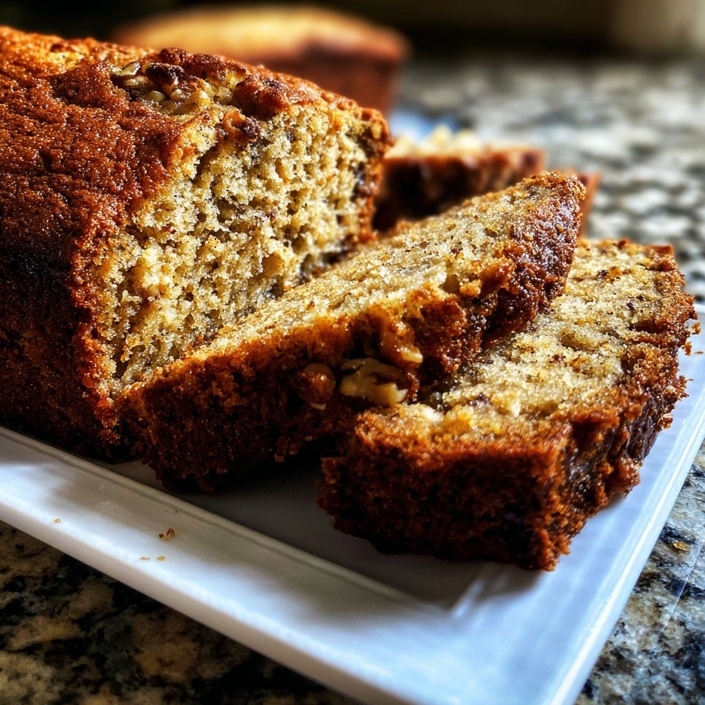 Hausgemachtes Bananenbrot