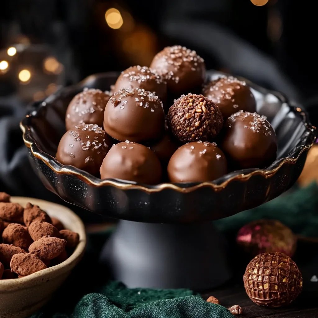 Spekulatius Kugeln - Pralinen für Weihnachten