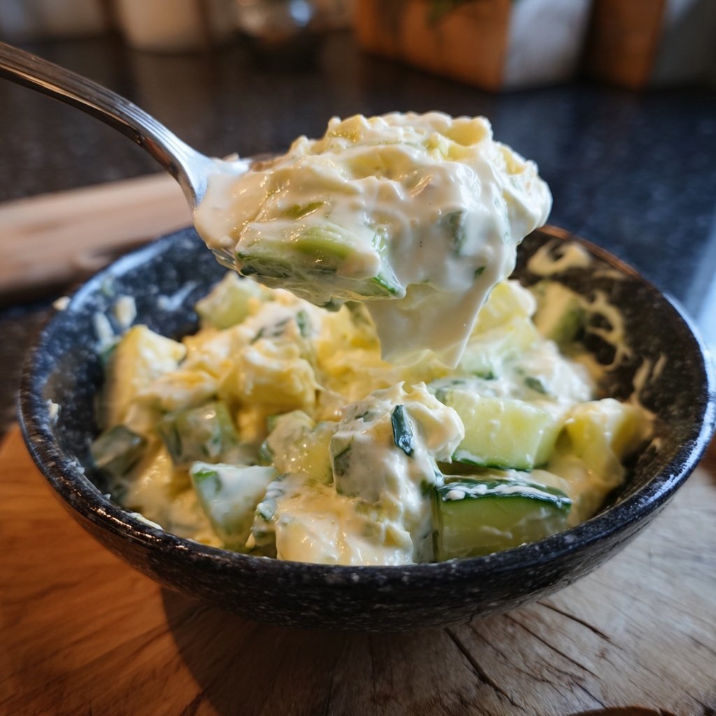 Schnell & Einfach 10-Minuten-Eiersalat mit Joghurt