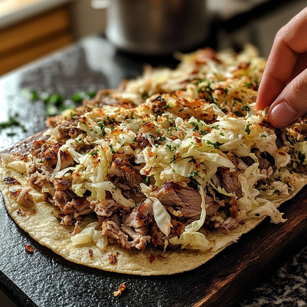 Döner mit Weißkohl