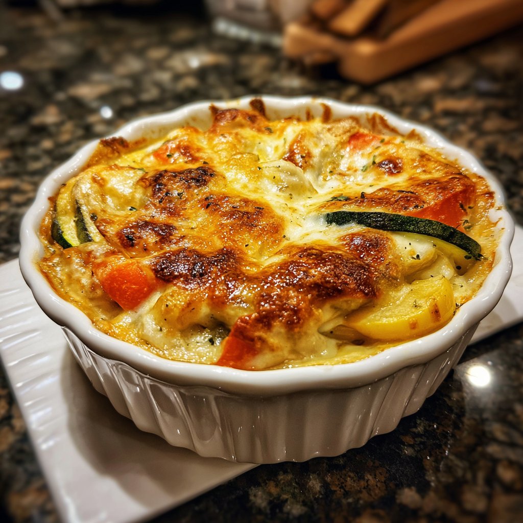 Abendessen mit Auflauf