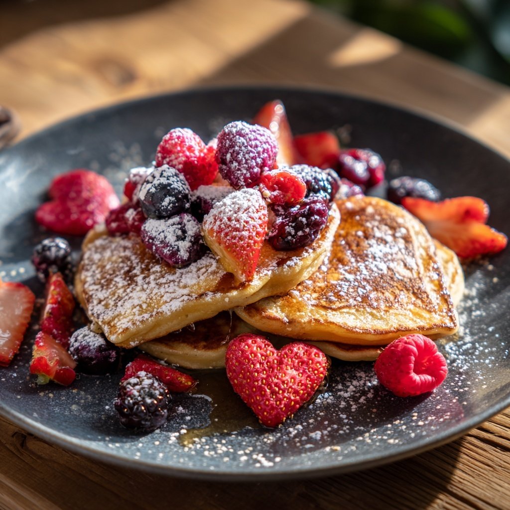 Valentinstag Frühstücksideen süß