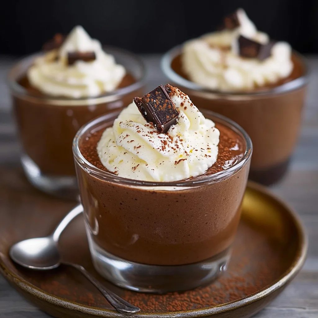 Cremiger Schokoladenpudding