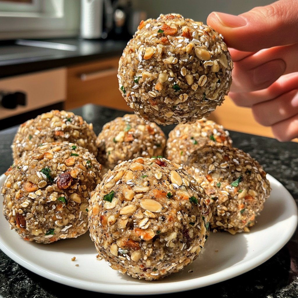 Protein Bällchen ohne Proteinpulver