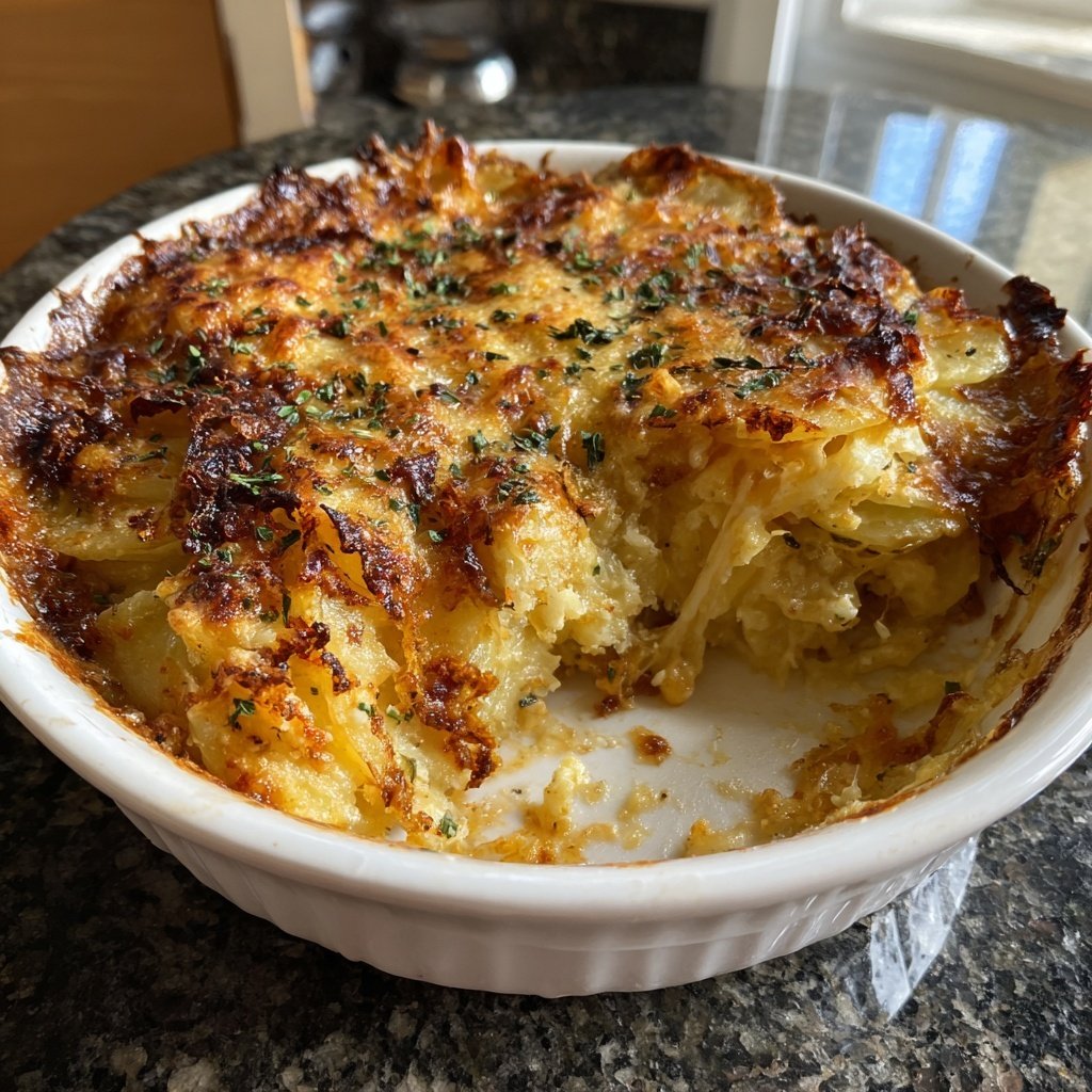 Kartoffelgratin mit Käse