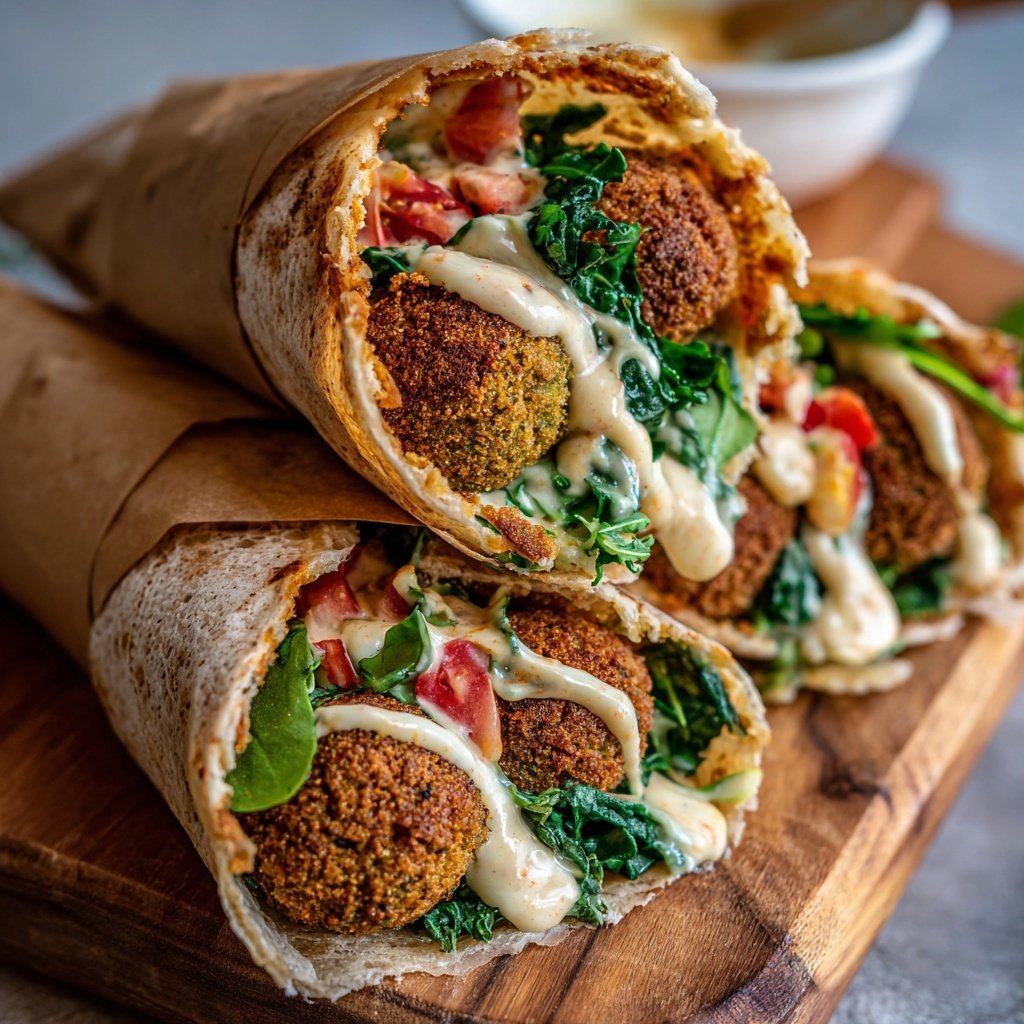 Wraps mit Falafel