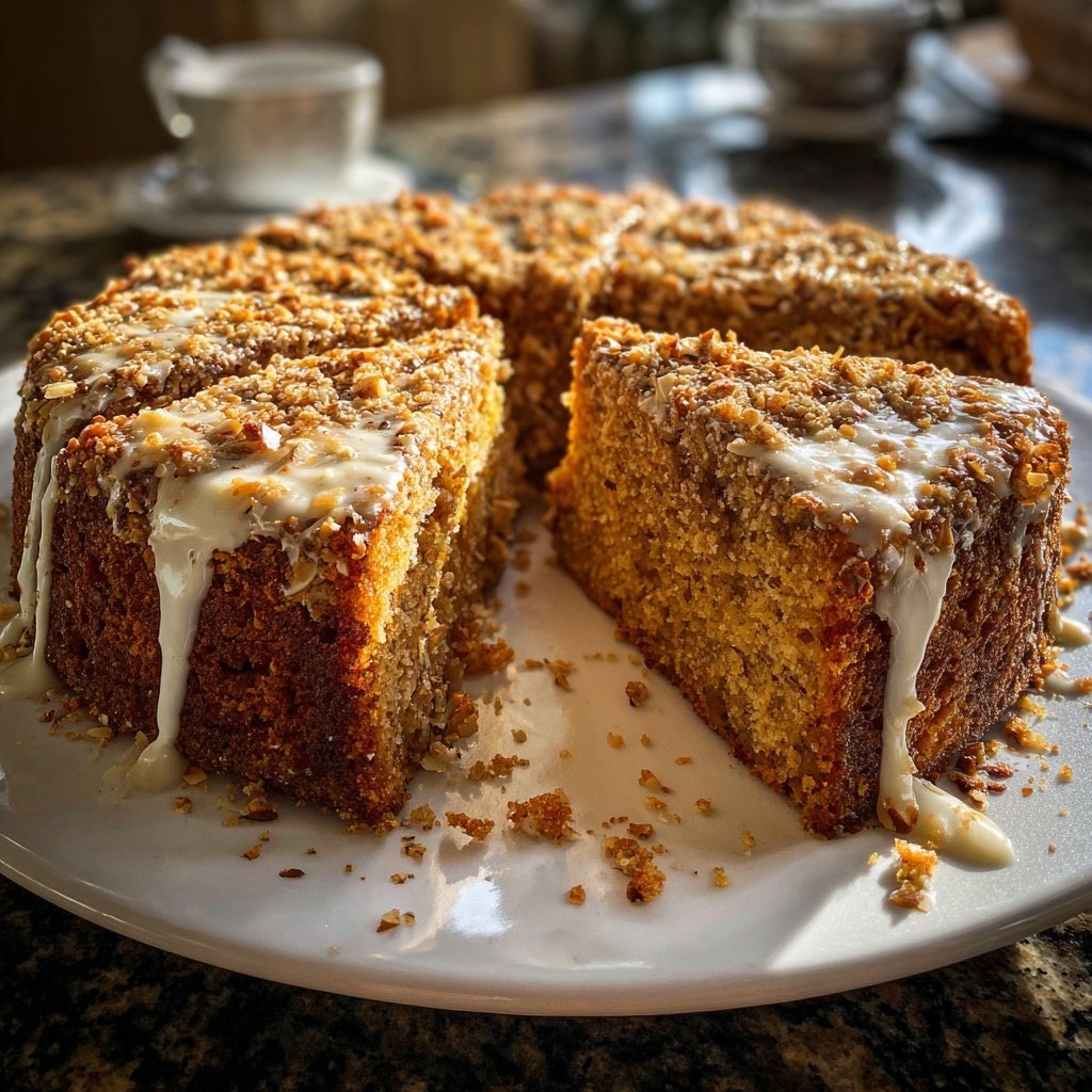 Karottenkuchen Mit Mandeln Und Zimt