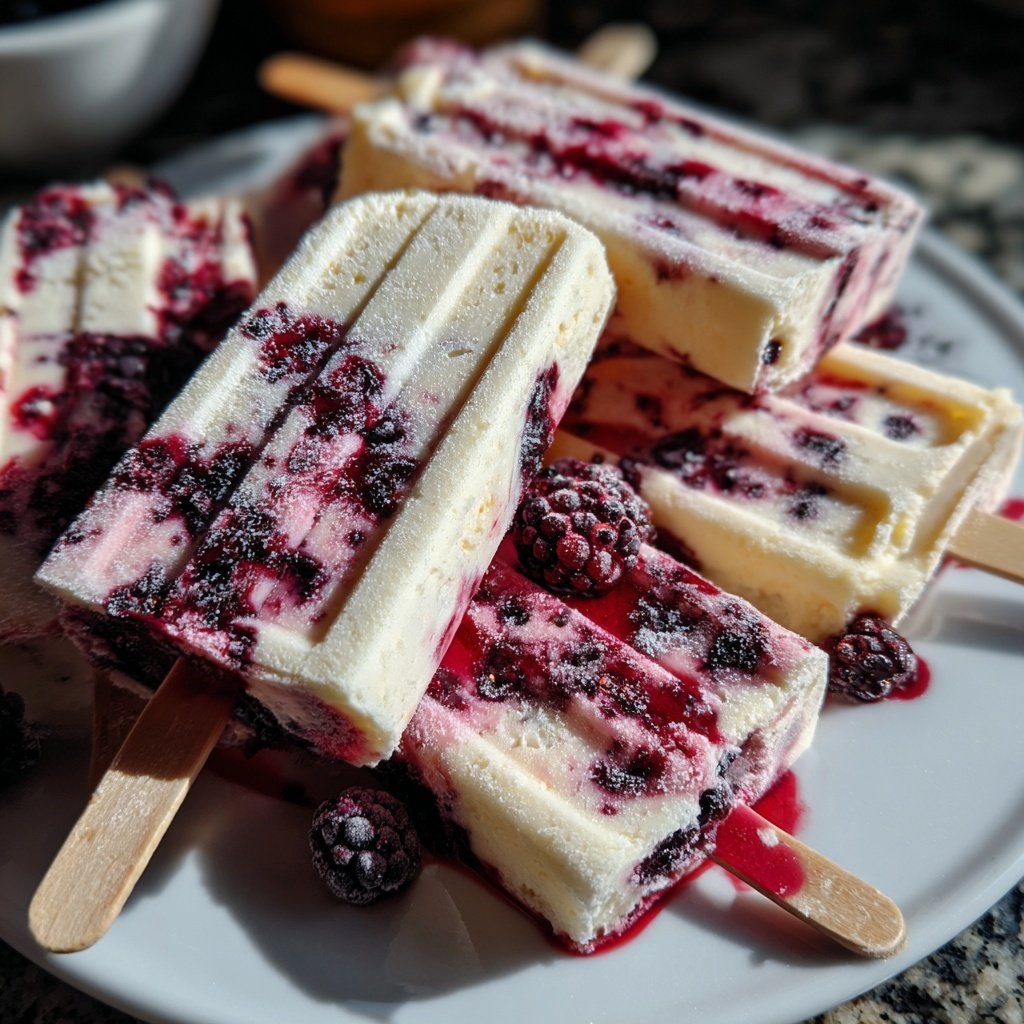 Eis Selber Machen Mit Beerenmix