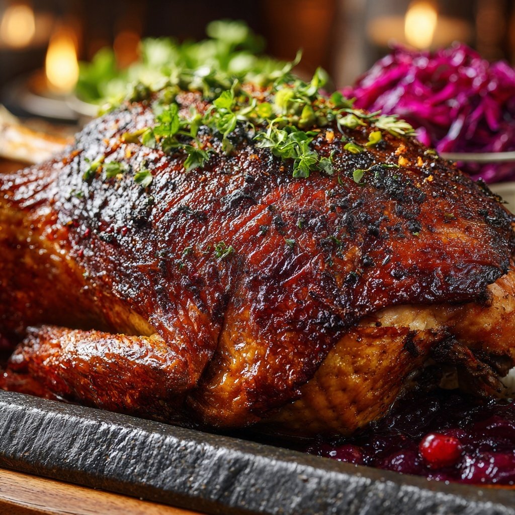 Saisonal & Festlich Weihnachtsgans mit Rotkohl