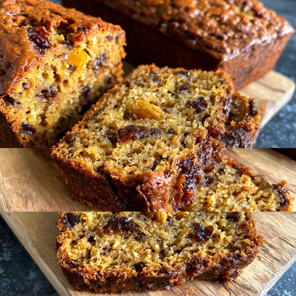 Bananenbrot mit Datteln